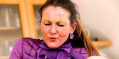 Valentina Ross In Fully Clothed Lesbian Sex In The Kitchen