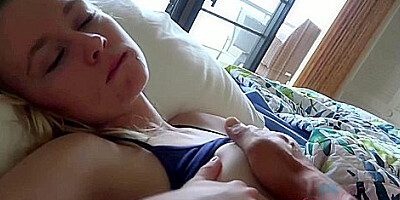 Kenzie Wakes Up To Your Hard Cock - Kenzie Kai