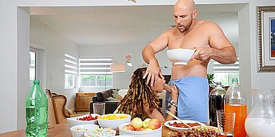 Curvacious Black Nymph Jeni Angel Jaw-dropping Adult