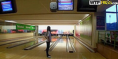 Martin And Nessa Devil - Hot Amateur Couple In The Bowling Club
