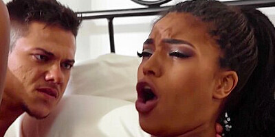 Big Naturals Ebony Step-mom Tina Fire Intimate Hot Sex With Hot Boyfriend