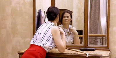 Fucking the nephew because he caught her stealing