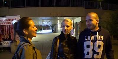 Handsome Czech Pair Gets Money for GIRLFRIEND Swap
