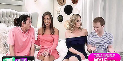 Horny Milfs Fuck Their Stepsons Sloppy Group Sex With Christy Love And Alex Jett