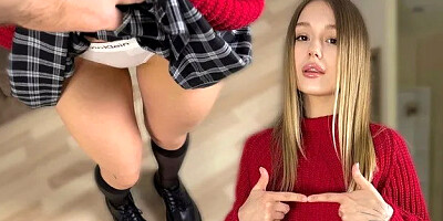 Classmate in a Short Skirt