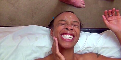 Sex Mad Black Gal Gets Gangbanged Bef