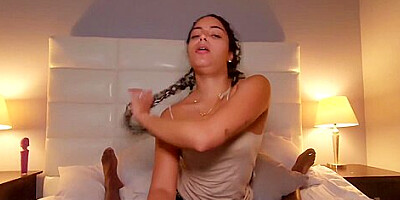 Bella Rose - Big Booty Latina Girl Gets Creampie