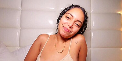 Bella Rose - Big Booty Latina Girl Gets Creampie