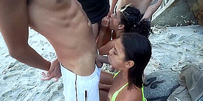 Meyzi Black At The Nude Beach With A Friend, Then Ge - Teaser Video