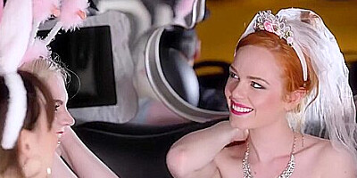 Orgy In The Restaurant - Suzy Rainbow, Lucia Love And Carly Rae Summers