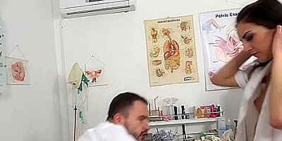 Inexperienced Doctors Fucked On Practice With Miky Love