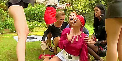 Isabella Chrystin, Terra Sweet And Angel Piaf Aka Chaynee In Piss Bitch In The Middle