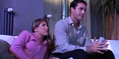 Long legged Euro beauty in lingerie gets fucked