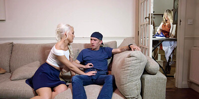 Top-class blonde lass gets the longest dick in her possession