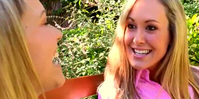 Brandi Love and Mia Malkova lesbian sex