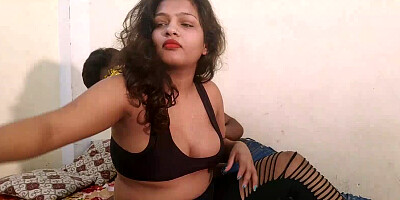 Gorgeous Indian plumper is fucked during a homemade sex action
