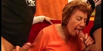 Moms first gangbang orgy 2