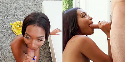 Interracial Titjobs And Ebony Babe Fucking