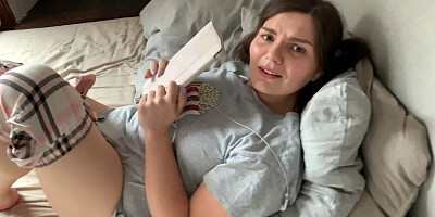 Caught sister masturbating - So I had to fuck her