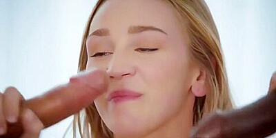 Kendra Sunderland Pleases Two Big Black Cocks - Teaser Video