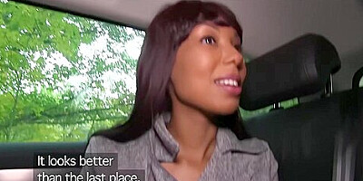 Ebony Beauty Screwed In A Car 1