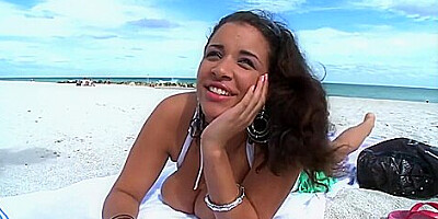 Selena Star In Big Tits At The Beach