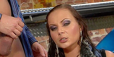 Top Notch Piss Service At This Bar! With Nataly