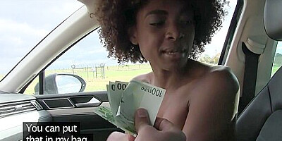 Ebony With Naughty Body Copulated In