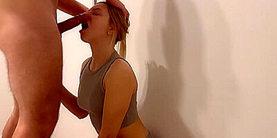 Sucking Off My Friend Swallowing Sperm When My Husband Went Into Another Room