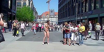 Nude July In Leipzig - Amateur Public Nudity
