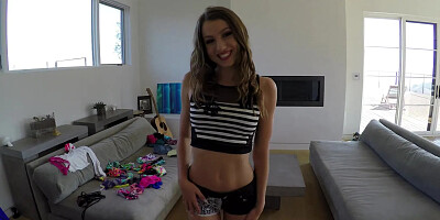 With a smile