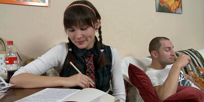 This is her very first anal sex video