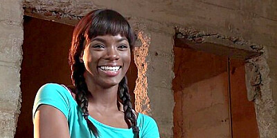 Beautiful Black Girl Is Bound And Fucked Hard By A White Ma