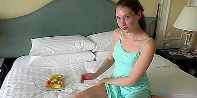 Elena Koshka - Elena Enjoys The , But Wants You To Feed Her Pussy Some Bananas