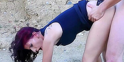 Aria Rossi In Hardcore Outdoor Fucking And Pissing Encounter