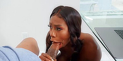 Jovan Jordan, Ebony Mystique Big Tits Distraction / 23.12.2020