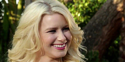 Blonde wants sex and flirts with potential candidate