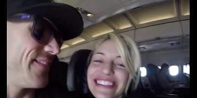 Suck off in A320 airplane