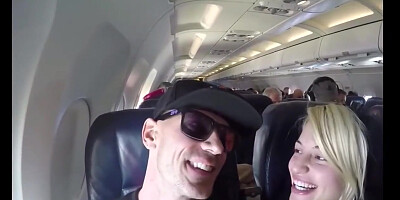 Suck off in A320 airplane