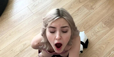 Adam Ocelot can help Eva Elfie in exchange for a blowjob