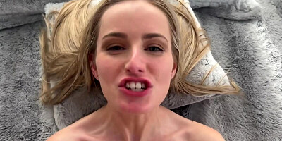 Petite chick Scarlett Sage is fucked by hung man in POV video