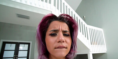 Roxie Sinner shakes big tits riding Jonathan Jordan's hard cock