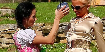 German Style Wam Hospitality With Jenna Lovely And Adel Sunshine
