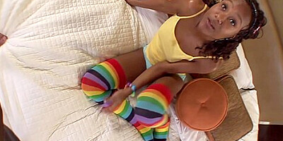 Cute teen 18+ Loves To Have Fun In Ebony teen 18+ Movie