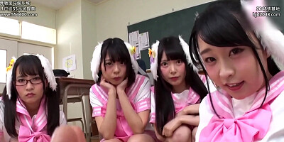 Husagiko girls school student and fluffy foreign world school life