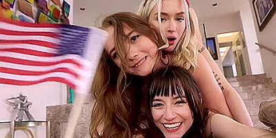 Emma Rosie, Lana Smalls & Mira Monroe - A Memorial Fuck