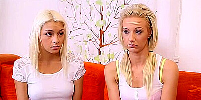 Naughty Mature Teacher Shows Two Blonde teens 18+ Lesbian Pleasures