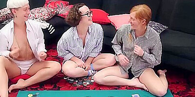 Avalon, Rosie And Steel In Strip Poker