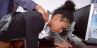 Ivy Young Learns How To Get Ahead In The Office