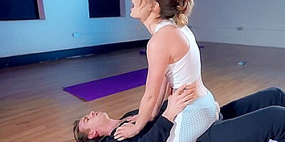 Lily Labeau, Danny D - Aerial Downward Doggystyle